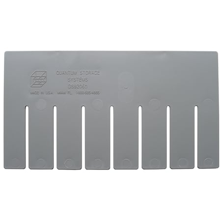 Quantum Storage Systems Short Divider for Dividable Grid Container, 6 PK DS92050